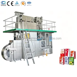 Brick Aseptic Filling Machine for Juice Cartons