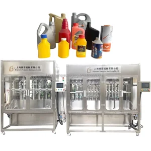 Brightwin Manufacture Automatic Barrel Bottle Can Car Gear Lube Lubricant Grease Engine Oil Filling Machine Filling Oil Machine