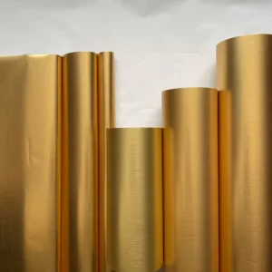 Brushed Metal Frame Foil