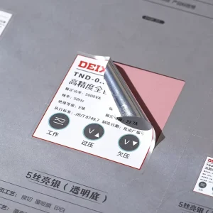 Brushed Metal Labels Customize Your Private Logo Metal Label in Food and Cosmetics Label Stickers