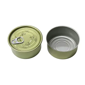 Burr Free Edge Rust Proof Portable Eco Friendly Recyclable Tinplate Can for Biscuit Packaging Factory