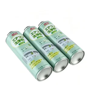 Butane Gas Bottle Tinplate Can with Aerosol Screw Cap