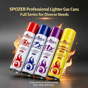 Butane Gas Refill 11X Filtered Lighter Fuel for Torch and Camping