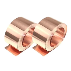 C1200 C1020 T1 T2 C10100 12000 C1100 Copper Tape Foil 1mm Cold Rolled Copper Foil Battery Welding Strip