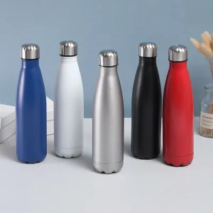 CAYI 500ml Custom Sports Drinking Water Glitter Metal Vacuumflask Hot and Cold Sustainable Water Bottles
