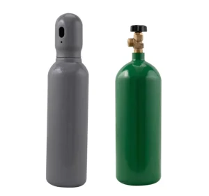 CE Certified TPED PED High Pressure Steel Gas Cylinder for Industrial Use Nitrogen Argon CO2 37Mn 150bar 8L
