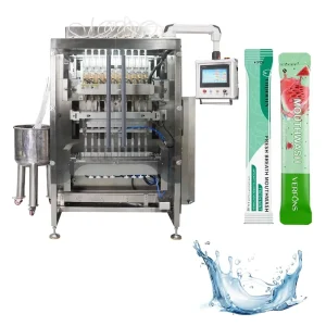 CE High Speed 10 Lane Automatic Liquid Stick Packing Machine for Energy Gel Electrolyte Filling Sachet
