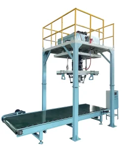 CE Ton Bag Scale 1000kg Food Grade Motor Powder Filling Machine Energy Saving Stainless Steel Jumbo Packing Machine