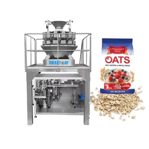 CE Weighing Filling Horizontal Premade Bag Grain Wheat Oatmeal Nut Doypack Packaging Machine