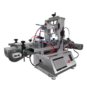 CM120 High speed Electric Tabletop Capping Machine Automatic Screw Capper for Beverage Bottles Trigger Spray Lotion Pump 220V