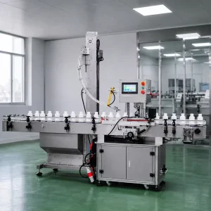 CM140 Automatic 4-Wheel Capping Machine for Glass Jars, Plastic Buckets, and PET Bottles
