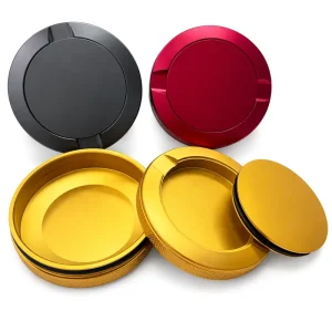 CNC Machined Aluminum Snus Box with Anodized Finish for Tobacco