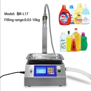 CNC Weighing and Quantitative Liquid Filling Machine for Baijiu Soy Milk Milk Beverages and Edible Oil