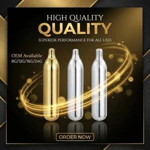 CO2 Gas Cylinder 8 g 12 g 16 g 24 g