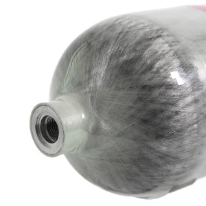 CRPIII-124-4.7-30-T 4.7L 300bar SCBA Carbon Fiber Gas Cylinder for SCUBA Diving 3.2kg 137mm Outer