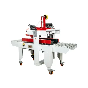 Carton Sealing Machine with Anti-Counterfeiting Inkjet Printer and Coding Integration