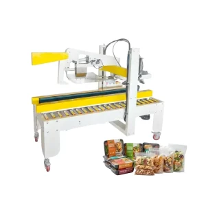 Case Sealing Machine for Bagged Prepared Meals and Ready-to-Eat Food Industrial Carton Sealer