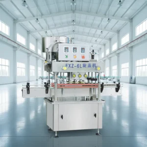 Chemical Resistant Bottle Capping Machine for Industrial Solvents & Household Cleaners