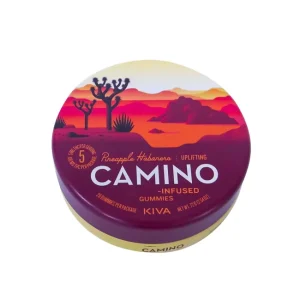 Child Resistant Gummies Candy Tin Can 0.18 0.35mm Eco friendly Tinplate ISO9001 Certified Secure Screw Top Customized