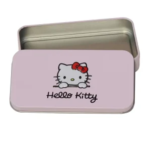Child-Resistant Metal Tin Boxes for Food and Candy Packaging Square or Round with Custom Printing and Embossed Logo