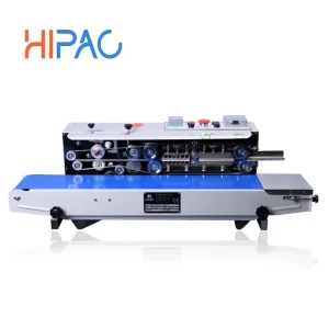 China Factory Bag Sealing Machine 600W Continuous Sealing Machine for Plastics Packages Band Sealer Stainless Steel