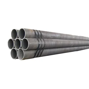 China Factory Black Seamless Carbon Steel Pipes Round Tube Q235B GB Standard 1-100mm Thickness