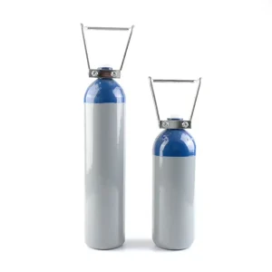 China Factory CE ISO Approved 40L 50L 150bar 300bar Helium NO2 CO2 High Pressure Gas Cylinder