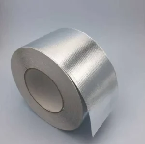 China Factory Direct 150mic Aluminum Foil Glass Cloth Tape for Industrial Machinery