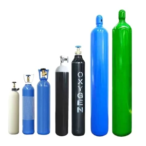 China Factory High Pressure Carbon Dioxide Tank Size 50L 200Bar CO2 Gas Cylinder Price Argon Cylinder