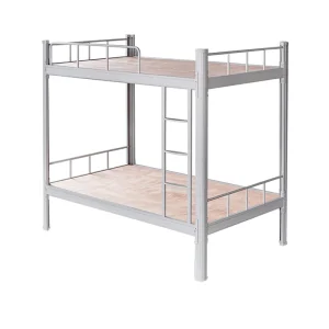 China Platform Steel Double Decker Adult Metal Bunk Beds