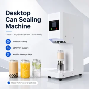 Chinese Factory Manual Can Sealing Machine for Different-Size Cans and Bottles