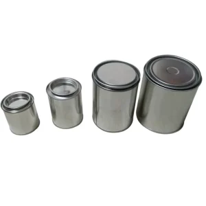 Chinese Tinplate Can Manufacturer TIANSHI Brand 500mL 5L Metal Paint Buckets & Oil Cans Custom Tin Packaging Screw Chemical