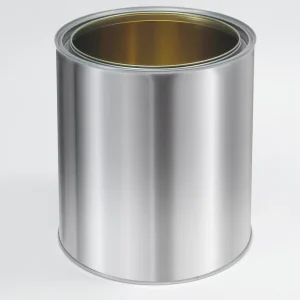 Classic Round Metal Paint Tin Can with Custom Logo, Tinplate Material for Paint, Candles, and Aerosols