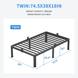 Classic Single Metal Bed Frame Iron Bed For Staff Quarters