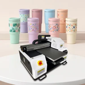 Commercial A3 XP600 Inkjet Flatbed Printer for Personalized Gifts Phone Case Wood Glass Acrylic Sign Printing