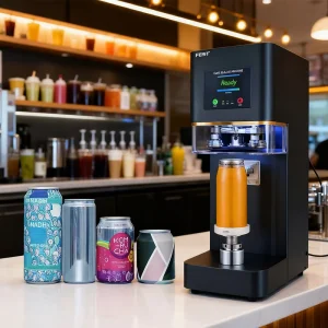 Commercial Beverage Can Sealing Machine for Drink Shops