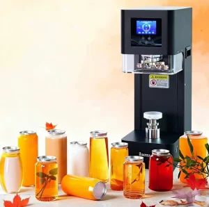 Commercial Can Sealing Machine Milk Tea Beverage Plastic Bottle Sealing Machine Iron Can Capping Sealing Machine