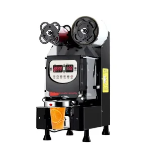 Commercial Electric Fully Automatic Cup Sealing Machine for Bubble Tea Shops 110 220V