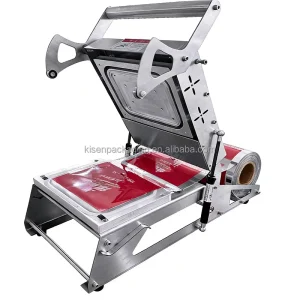 Commercial Small Manual Pressure Sealing Machine for Food Freshness Boxes and Takeaway Boxes