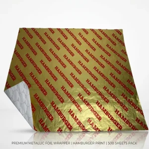 Composite Aluminum Foil Paper Sheets for Food Packaging and Wrapping