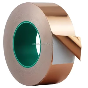 Conductive EMI Shielding High-Temperature Resistant Copper Foil Paper with Self-Adhesive Double-Conductive Copper Foil Tape