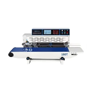 Continuous Band Horizontal Impulse Sealer Semi-Automatic Plastic Bag Packaging Sealing Machine for Cans Stand-Up Pouches