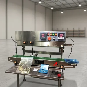 Continuous Band Sealer Vertical Horizontal Sealing Machine Selladora Frd1000