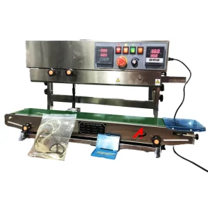 Continuous Band Sealer Vertical Horizontal Sealing Machine with Coder