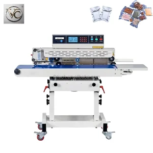 Continuous Vacuum Sealing Machine for Plastic Bags and Aluminum Foil Bags