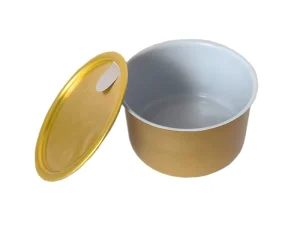 Cosmetic Candle Packaging Box Aluminium Jar Empty Metal Can Candle Tin for Candle Containers Snap Lid Tin