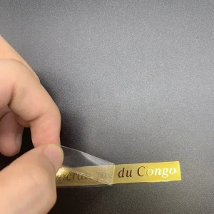 Cowint Clothing Heat Transfer Printing 3D Silicone Die Cut Logo Custom Metal Label Iron Heat Transfer Sticker