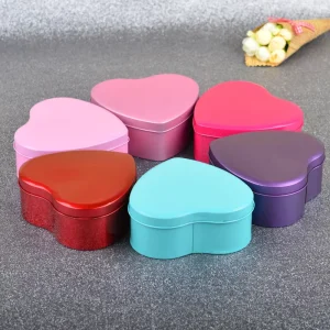 Creative Wedding Exquisite Tinplate Box Heart shaped Box