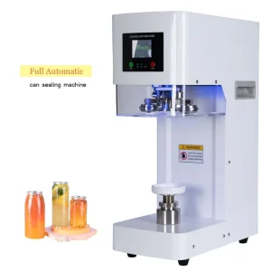 Cup Sealing Machine for Aluminum and Plastic Can Lids, Vacuum Sealer