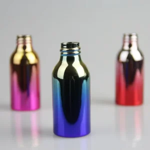 Custom 10ml-1000ml Aluminum Perfume Spray Bottle with Lotion Pump Gradient Color